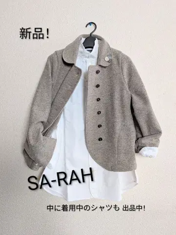 [ 새상품/미사용 ] SA-RAH 라운드 가디건 자켓 일본제