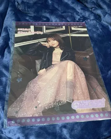 키토 아카리 Zepp 투어 입장 혜택 클리어 포스터 3장 세트