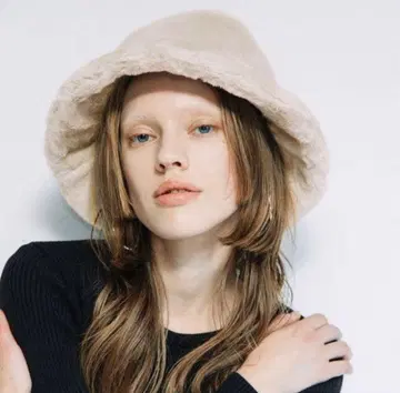 WCJ 인조 모피 버킷 햇