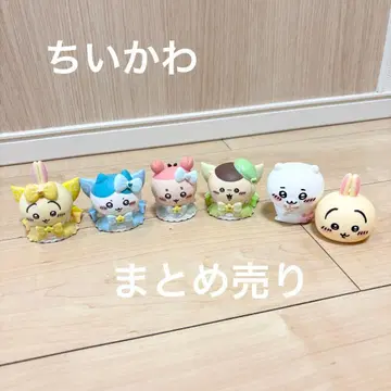 초 매지컬 치이카와 무챠 매지컬 소프트 비닐 피규어 세트 묶음 판매