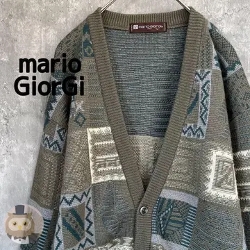 [일본제] 디자인 니트 가디건 구제 의류 레트로 빈티지