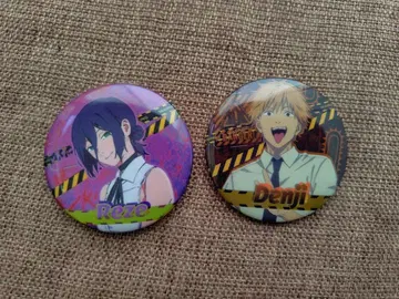 체인소 맨 레제 덴지 캔뱃지 세트