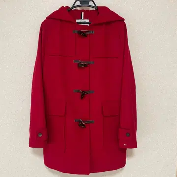 TOMMY HILFIGER 더플 코트 S 사이즈 레드