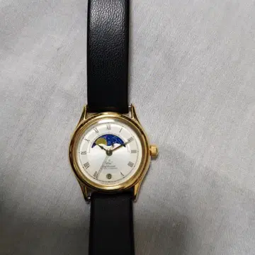 시티즌 Lighthouse 문페이즈 손목시계 골드