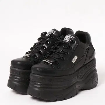 YOSUKE 요스케 통굽 레이스업 스니커즈