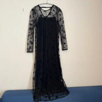 kaene 플로키 벨로아 2way 드레스 36