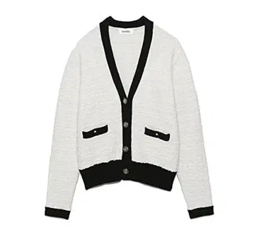 SNIDEL Sustainable 니트 트위드 가디건