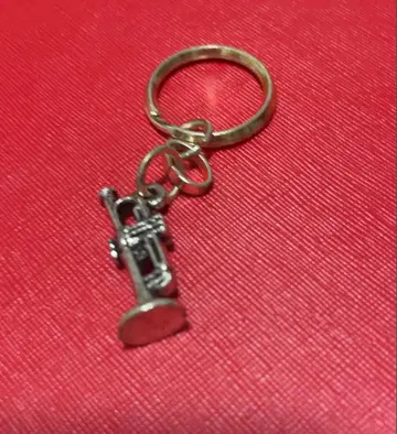 트럼펫 키링 실버