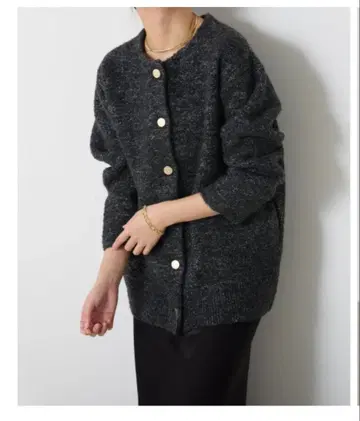 더블 페이스 니트 자켓 가디건