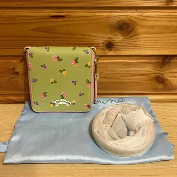 [ 익명 배송 ] lyn around 린어라운드 꽃무늬 지갑 숄더 2