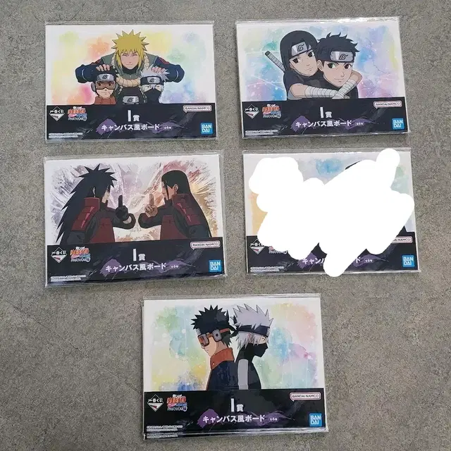 나루토 캐릭터 아크릴 스탠드 / 고무 키링