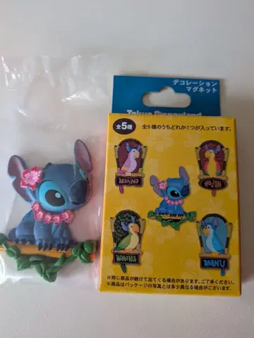 도쿄 디즈니랜드 치키룸 스티치 마그넷