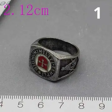 [레어] 템플 기사단 x 프리메이슨 심볼 반지