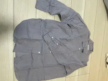 JOURNAL STANDARD 그레이 린넨 긴팔 셔츠