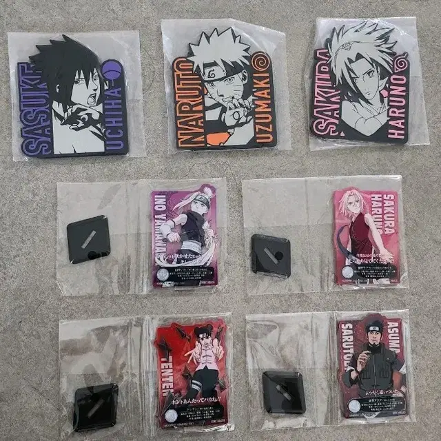 나루토 아크릴 스탠드 / 고무 키홀더