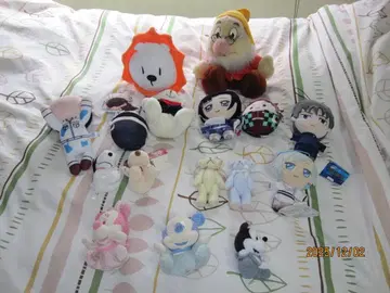 애니메이션 캐릭터 봉제 인형 세트 18개 묶음 판매
