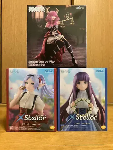 [ 미개봉 새상품 ] 장송의 프리렌 피규어 묶음 판매 3체 세트