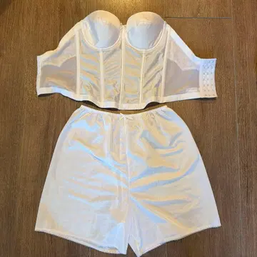 ELISIR 코르셋 스타일 브라이덜 이너 D70 화이트