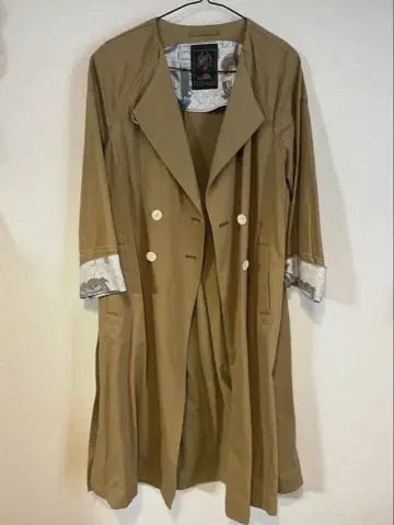 카키 REAC 트렌치코트