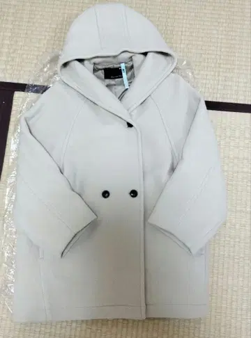 Green Label Relaxing 후드 부착 코트 베이지