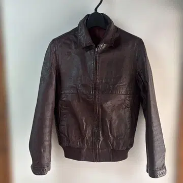 빈티지 구제 의류 가죽 자켓