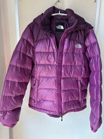 THE NORTH FACE 퍼플 다운 자켓
