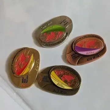 쿨톤 메달 4개 세트 1