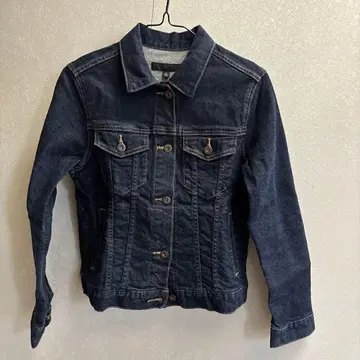 유니클로 다크 네이비 데님 자켓