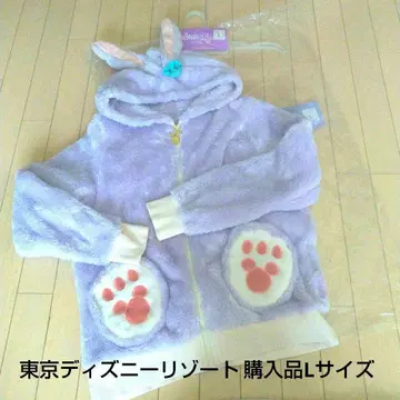 스텔라루 후드티 여성용 L 사이즈 디즈니씨 더피 프렌즈