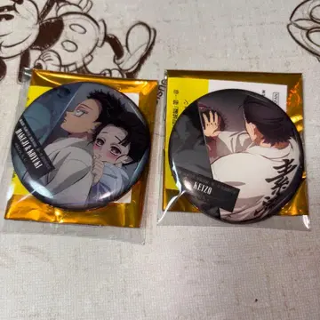 애니메이션 캐릭터 캔뱃지 2개 세트