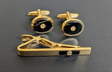 dunhill 넥타이핀 & 커프스 세트 새상품급 중고