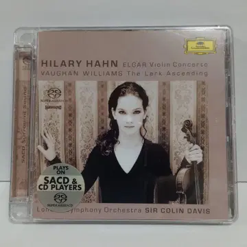 SACD 고음질 HILARY HAHN 엘가 바이올린 협주곡