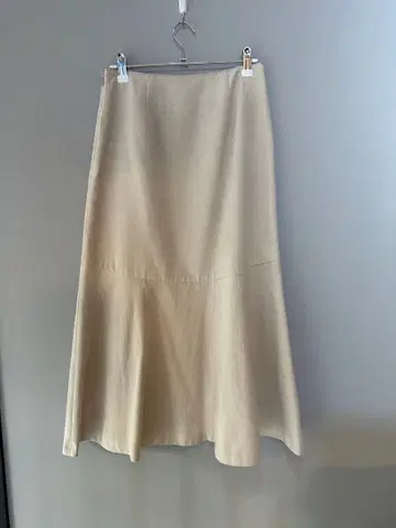 nano Universe 베이지 플레어 스커트