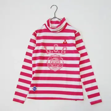 르꼬끄 스포르티브 여성용 골프 보더 피케 셔츠 M 사이즈