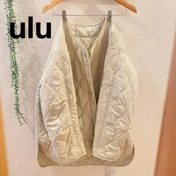 ulu 노카라 퀼팅 미들 코트