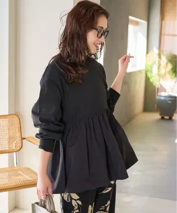 FREAK'S STORE 도킹 티어드 절개 풀오버