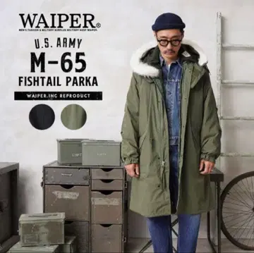 WAIPER.inc M-65 모즈 코트 모즈 후드티 [ WP1004 ]