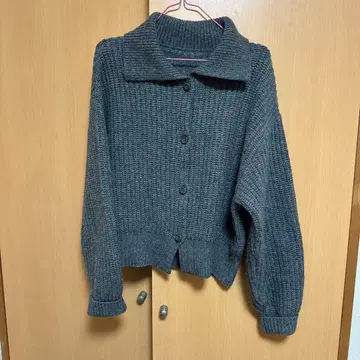 니트 가디건 두 패밀리