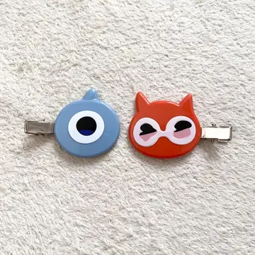 Ado 아수라짱 앞머리 클립 카무파넬라 굿즈 적귀 청귀