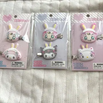 메조피아노 산리오 콜라보 앞머리 클립