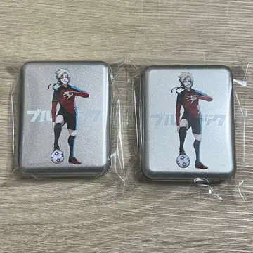 블루 록 미하엘 카이저 이세탄 콜라보 캔입 홀로 카드 (캔만) 2점