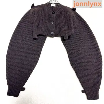 새상품급 존 링크스 BRITISH YARN ARM COVER 볼레로