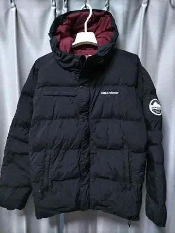 카리마 eday 파카 충전솜 후드티 블랙