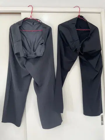 23구 그레이와 블랙 팬츠 2장 세트 50 사이즈