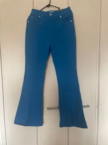 AZUL by MOUSSY 플레어 팬츠 M 사이즈 파랑