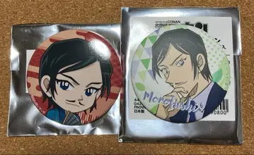 명탐정 코난 모로후시 타카아키 트레이딩 캔뱃지 2종