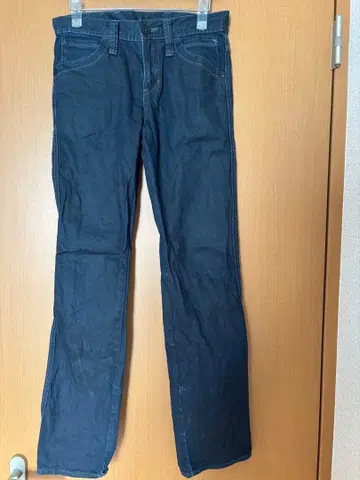 RUSH HOUR 다크 블루 스트레이트 데님