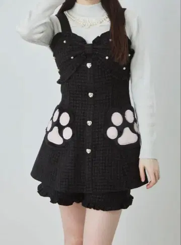 Ank Rouge 고양이 프린세스 SETUP 블랙 블랙