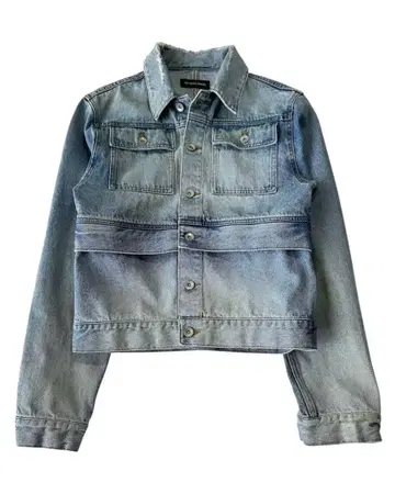 no mass prod 008VTG DENIM JACKET L
