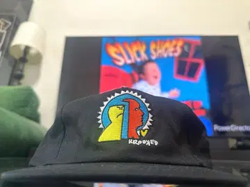 USA KROOKED skateboards 스케이트보드 캡 블랙